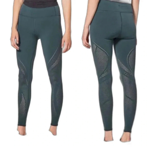 Lululemon x SoulCycle Reveal Tight Interconnect Leggings Size 6 Gray - Picture 1 of 13
